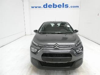 damaged passenger cars Citroën C3 III FEEL 2020/10