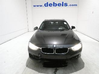Vaurioauto  passenger cars BMW 3-serie 2.0D TOURING 2017/2
