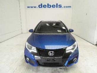 Voiture accidenté Honda Civic 1.6D TOURER ELEGANC 2015/8