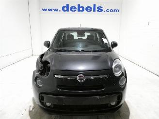 Voiture accidenté Fiat 500L 1.3D   LOUNGE 2017/6