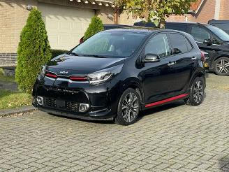 krockskadad bil auto Kia Picanto 1.0 GT-LINE NAVI KAMERA LEDER 2023/7