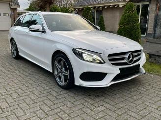Unfallwagen Mercedes C-klasse 200 d AMG LINE NAVI CAMERA LED PDC 2017/1