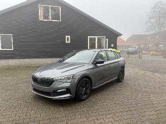 skadebil auto Skoda Scala 1.5 AUTOMAAT PANODAK 150 PK NAVI CLIMA CAMERA MONTE CARLO 12-2022 2022/12