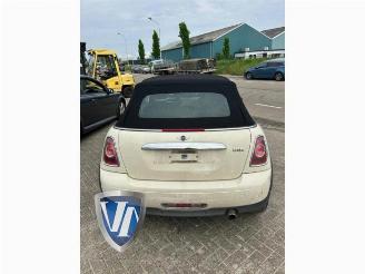 Salvage car Mini Mini Mini Open (R57), Cabrio, 2007 / 2015 1.6 16V One 2011/6
