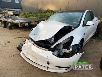 Salvage car Tesla Model 3 Model 3, Sedan, 2017 Standard RWD Plus, Long Range RWD 2021/12