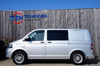 škoda osobní automobily Volkswagen Transporter T5 2.0 TDi Dubbele Cabine Airco Cruise 2X Schuifdeur 132KW Euro 5 2010/10