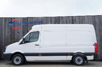 krockskadad bil auto Volkswagen Crafter 2.0 TDi L2H2 Koeling -32.5°C 2 Compartimenten 100KW Euro 5 DPF 2013/5