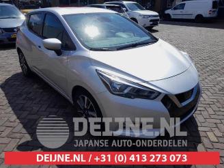 Vrakbiler auto Nissan Micra Micra (K14), Hatchback, 2016 / 2024 0.9 IG-T 12V 2018/3