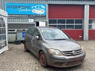 Vrakbiler auto Volkswagen Golf plus Golf Plus (5M1/1KP), MPV, 2005 / 2013 1.9 TDI 105 2006