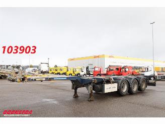 krockskadad bil auto Dacia Sandero Flexitrailer 20-45 ft 3-Asser 2X Lift Ausziebar 2011/3