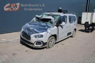 Uttjänta bilar auto Citroën Berlingo Berlingo, Van, 2018 1.5 BlueHDi 100 2019/6