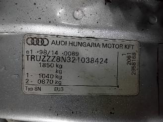Audi TT TT (8N3) Coupé 1.8 20V Turbo Quattro (BAM) [165kW]  (10-1998/10-2006=
) picture 6