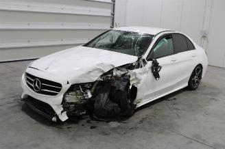Vrakbiler auto Mercedes C-klasse C 160 2016/8