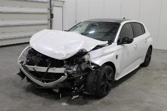 damaged passenger cars Peugeot 308  2022/1